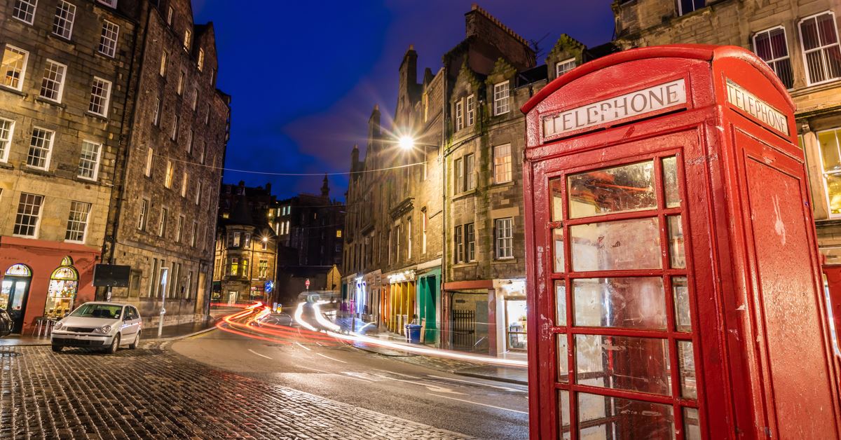 Transports (bus, train, vols) pour aller de Londres vers Édimbourg