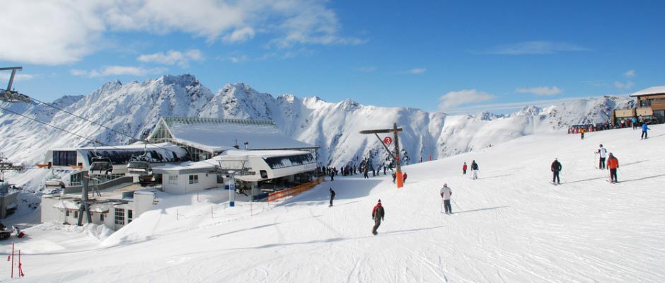 Skiing in Ischgl
