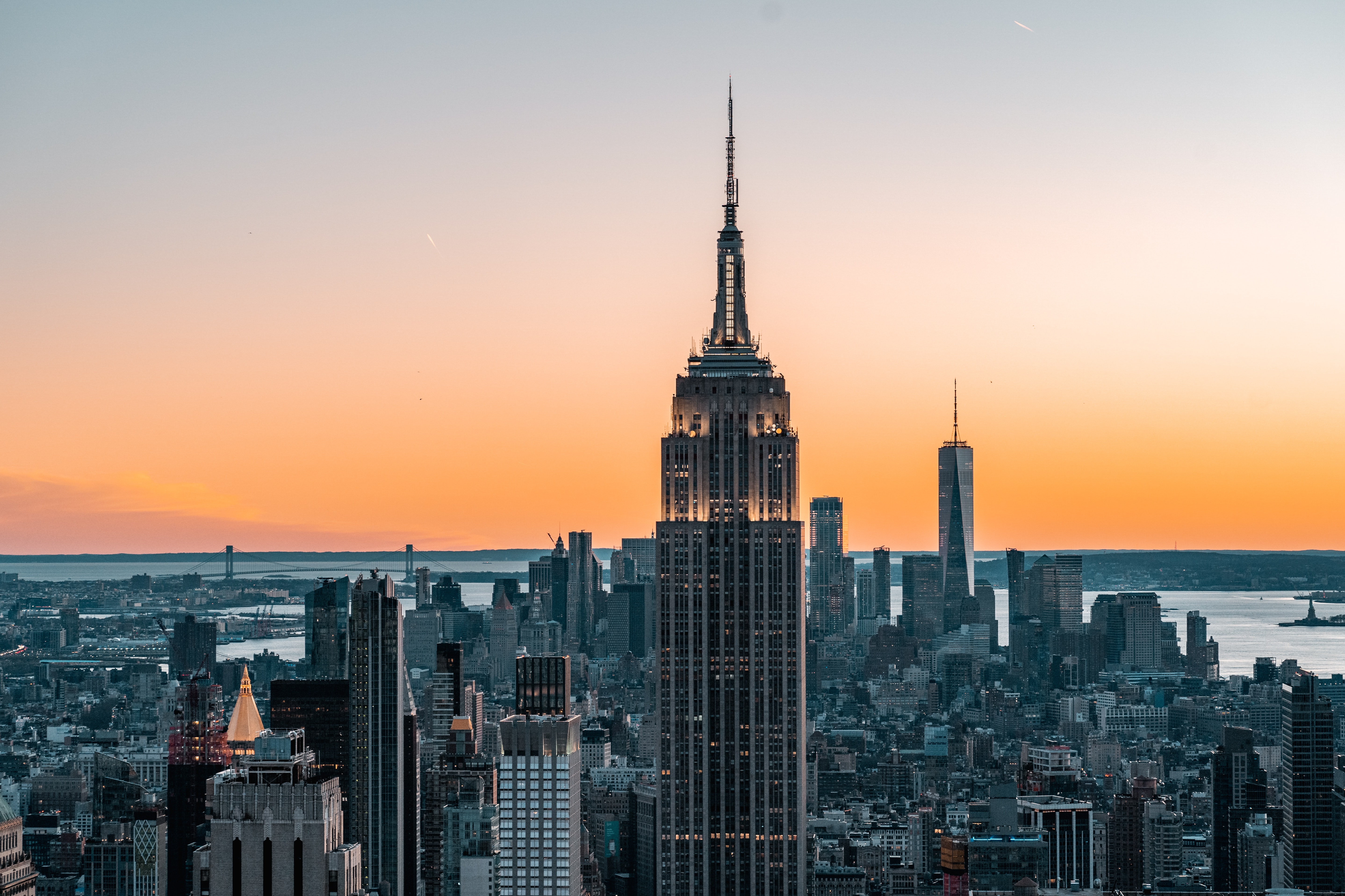 New York City skyline USA