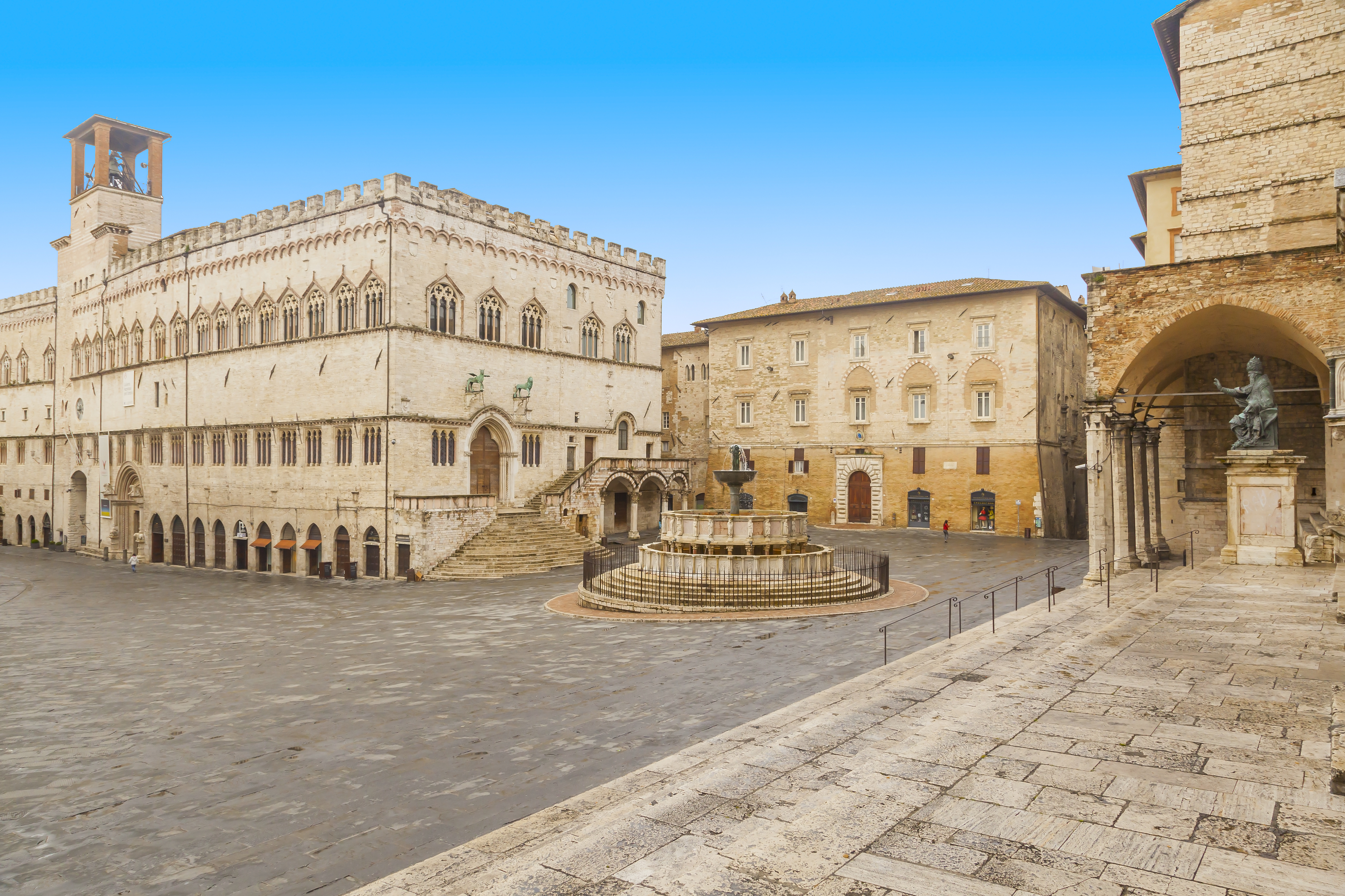 Historic central Perugia