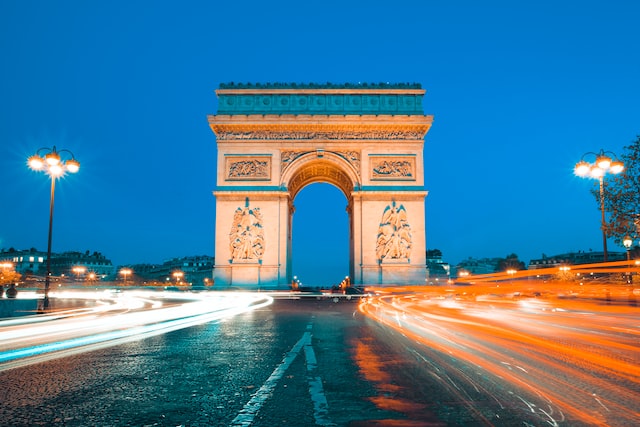 Champs Élysées à Paris