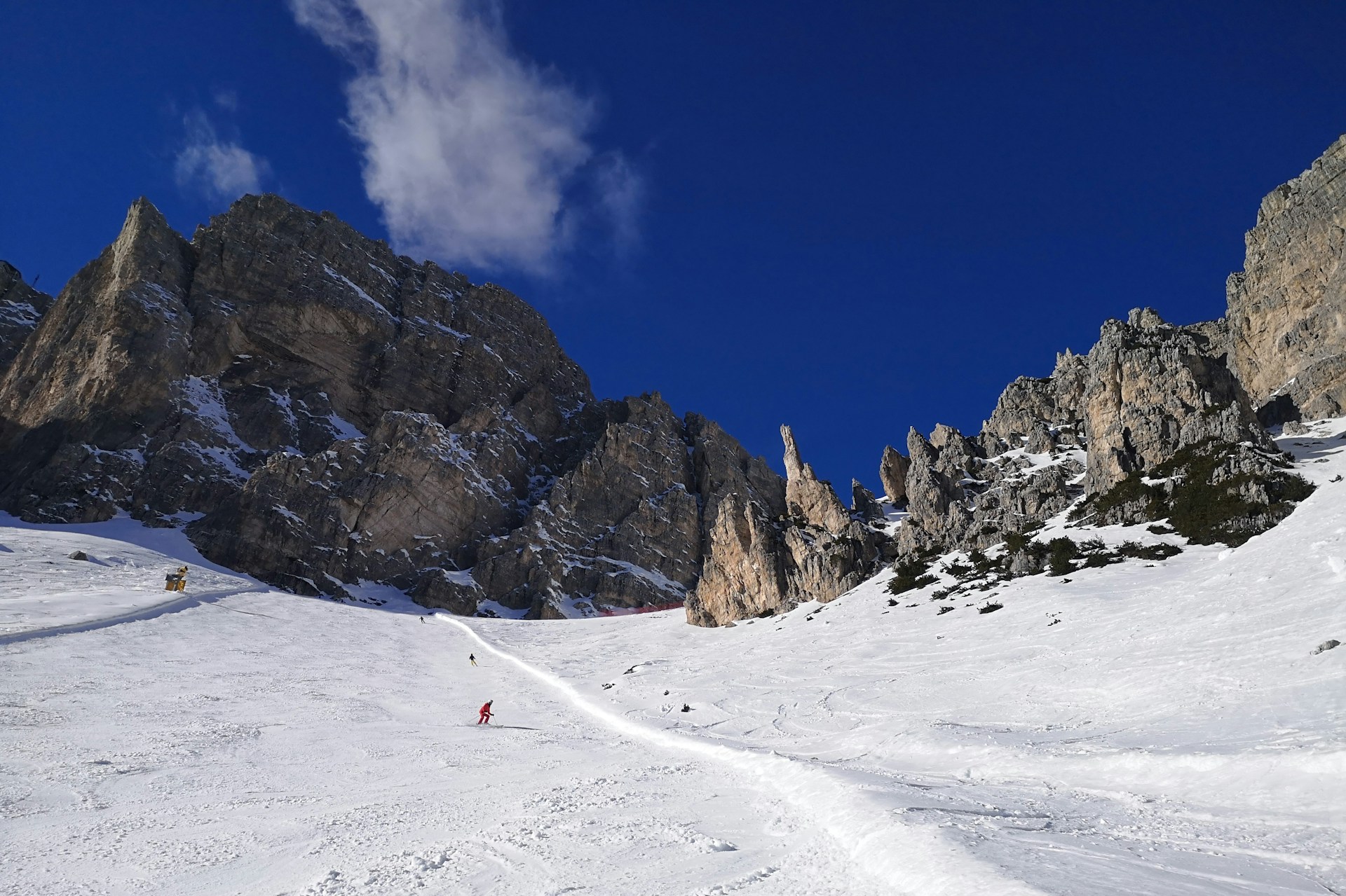 Ski resort italy campino d’ampezzo