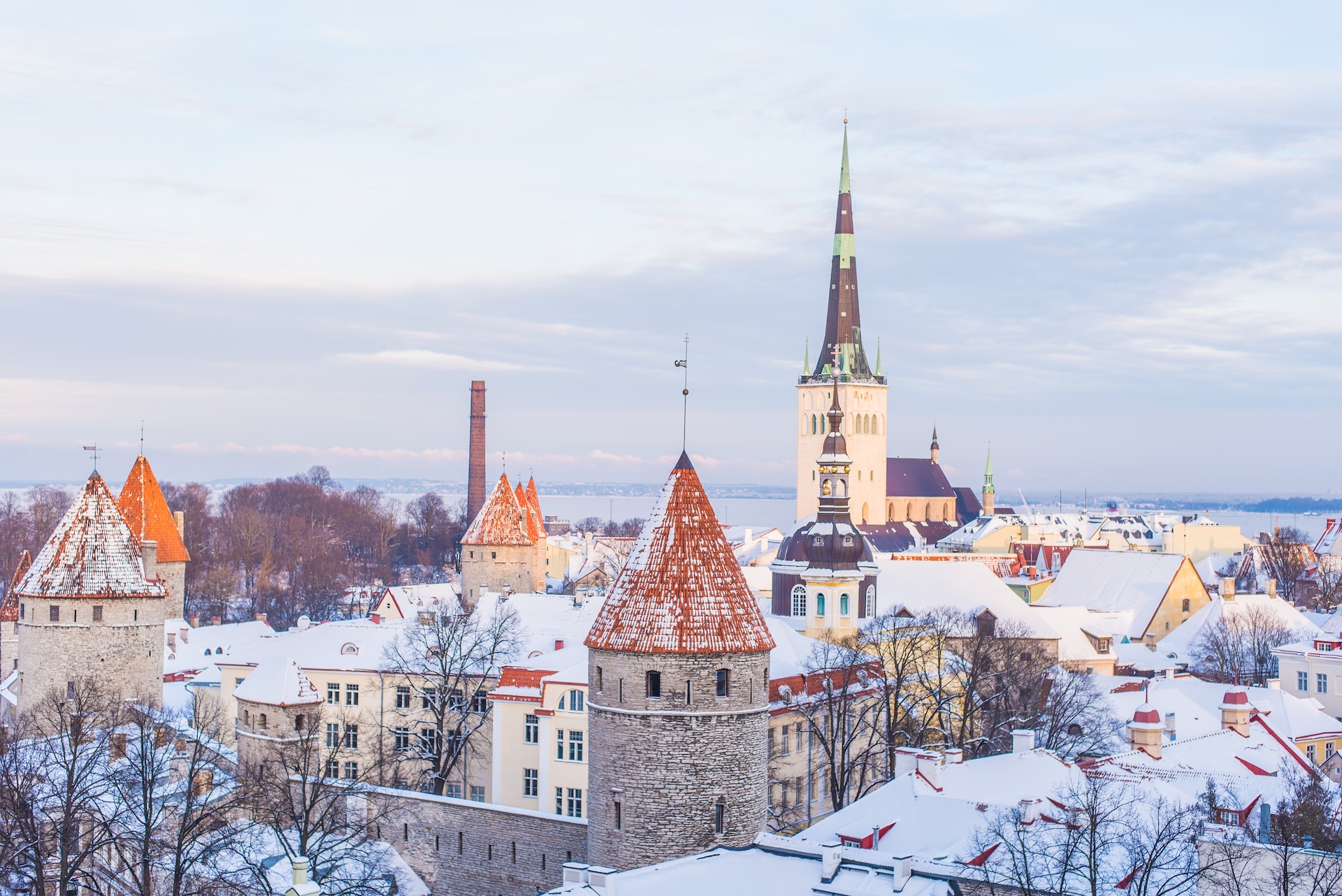Tallinn Old Town and Town Wall