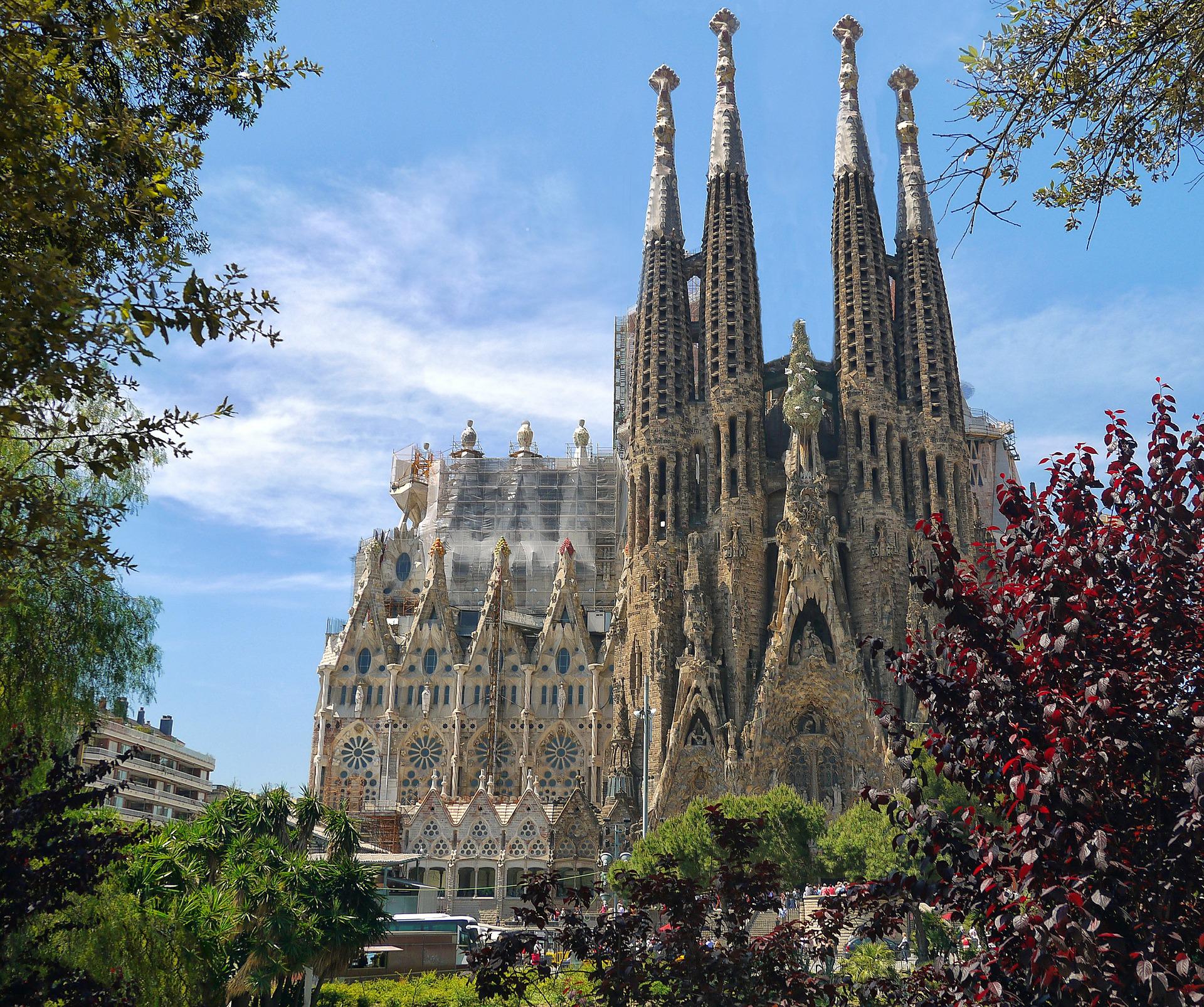 Die Sagrada Familia in Barcelona