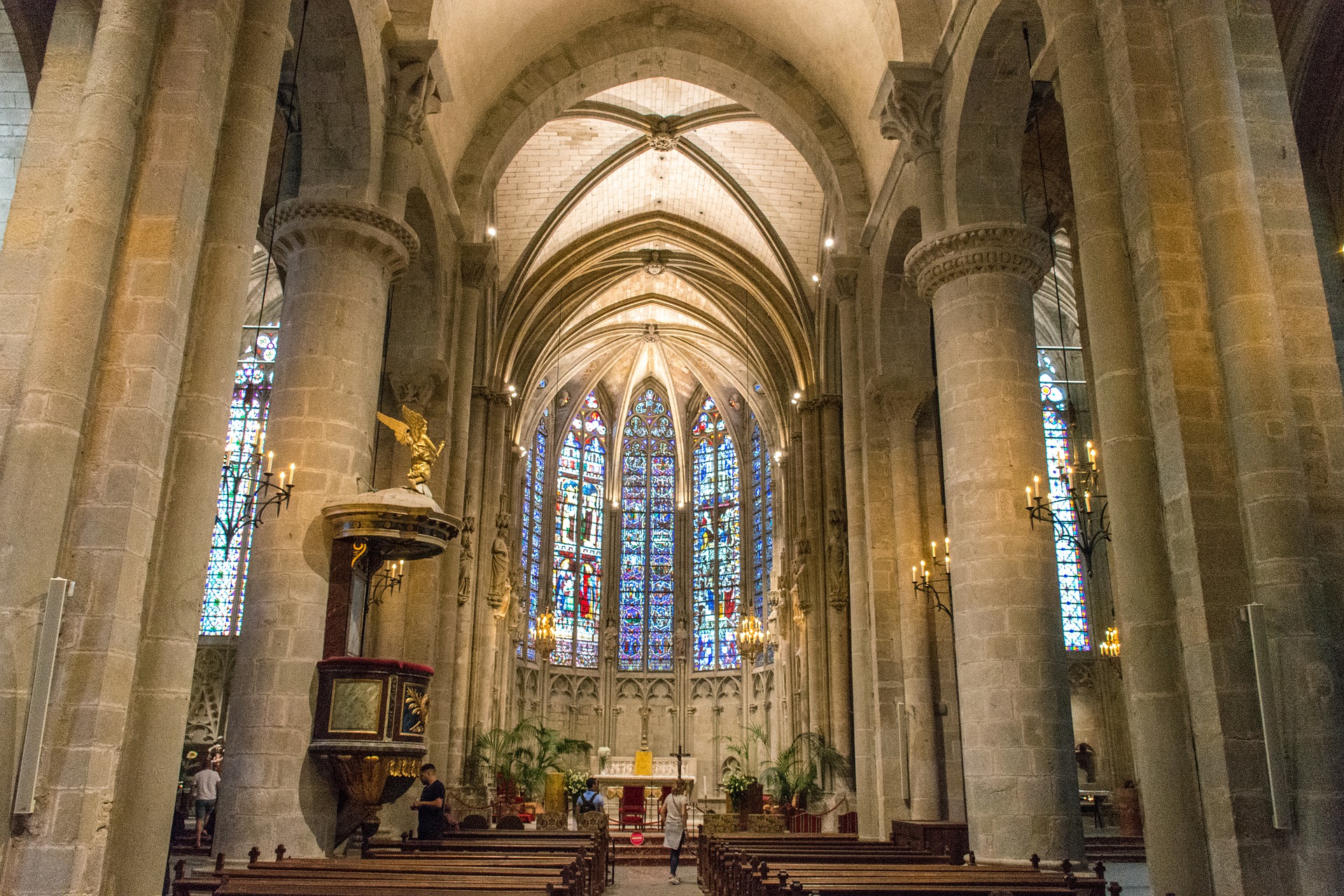 La basilique Saint-Nazaire a Carcassonne