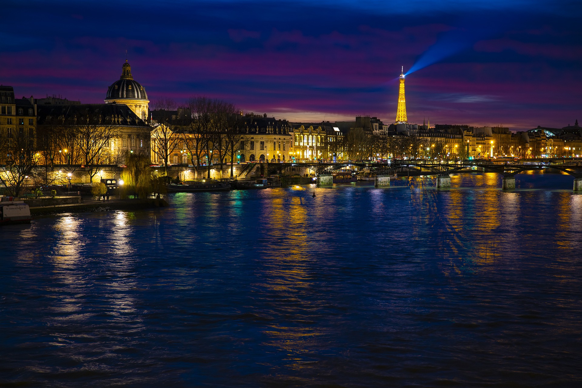 La Seine de nuit