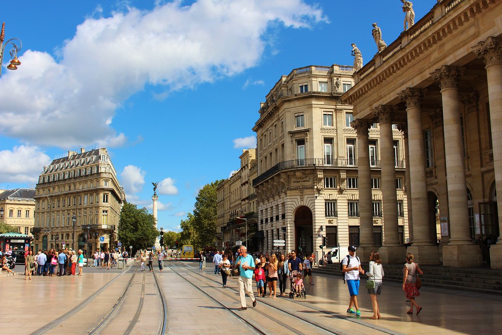 Vol pour / depuis Bordeaux : le centre-ville de Bordeaux