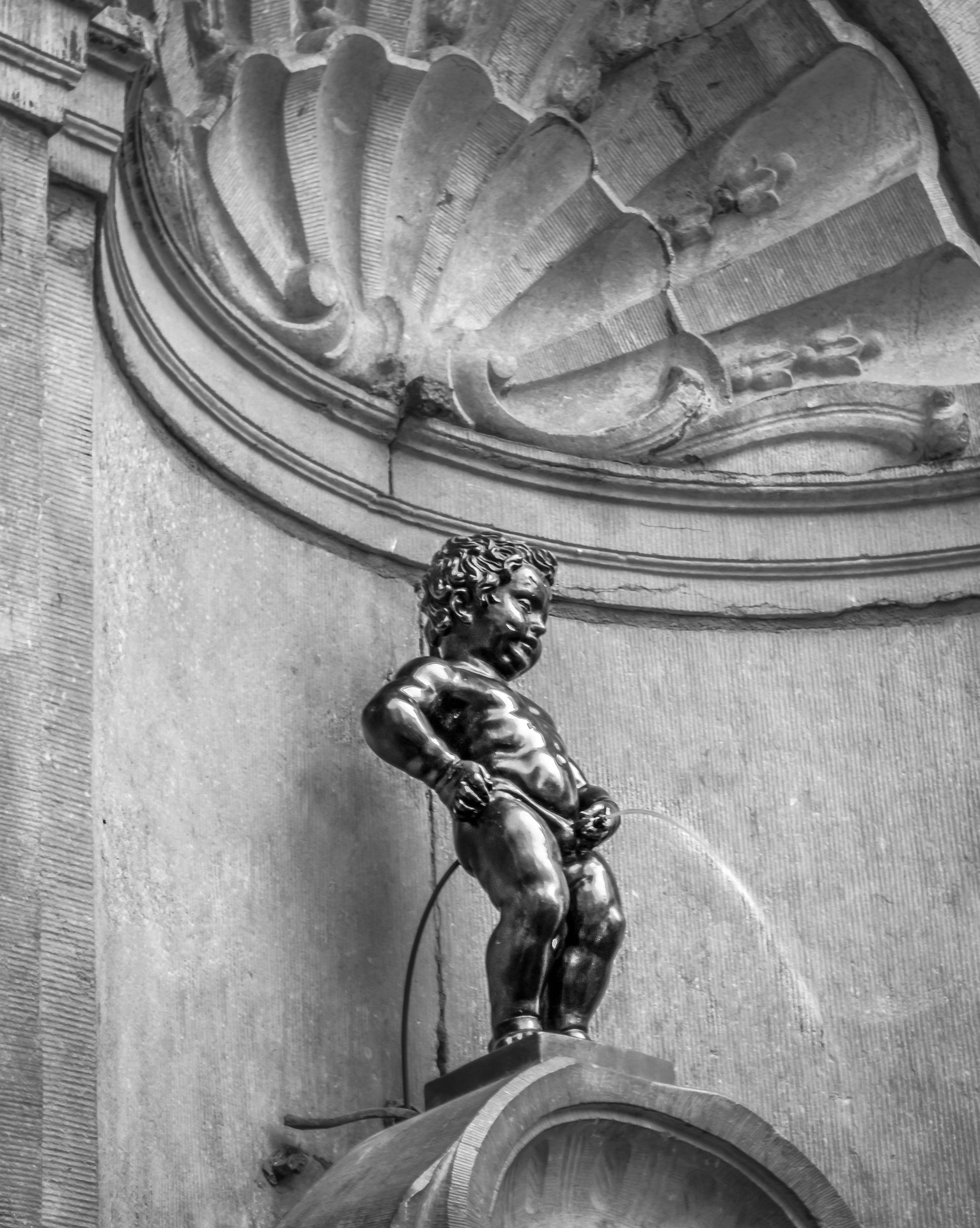 Manneken-Pis a Bruxelles