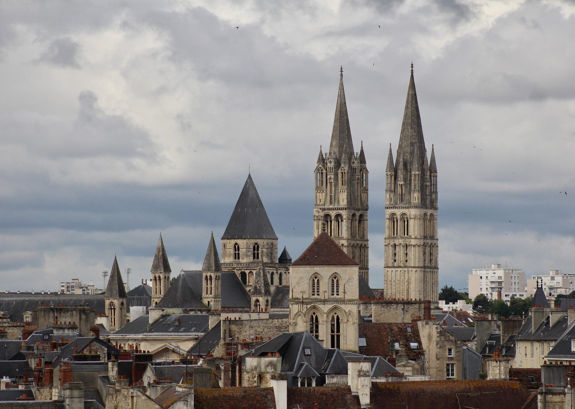 Train Paris - Caen : l’abbaye Saint-Etienne de Caen, fondee par Guillaume le Conquerant