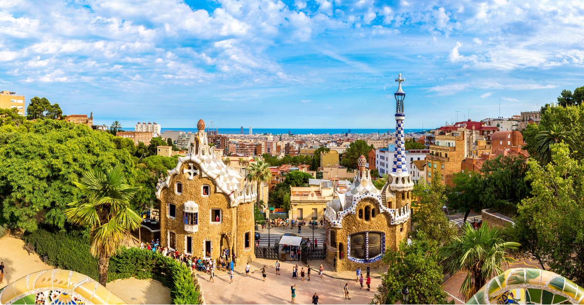 Barcelona: Park Guell.