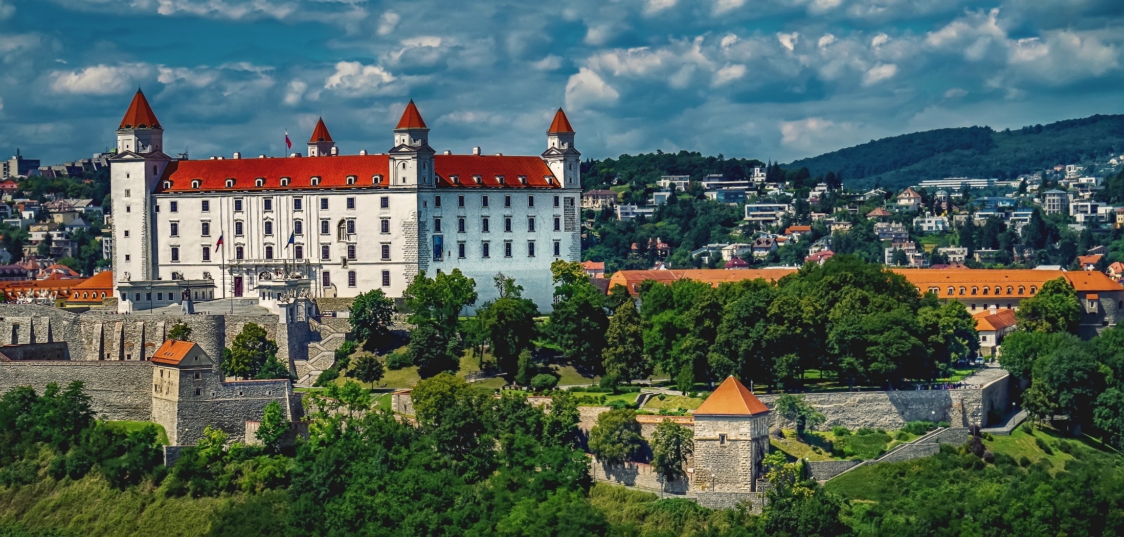 Zuge Wien-Bratislava: Wahrzeichen der Stadt, die Bratislavaer Burg