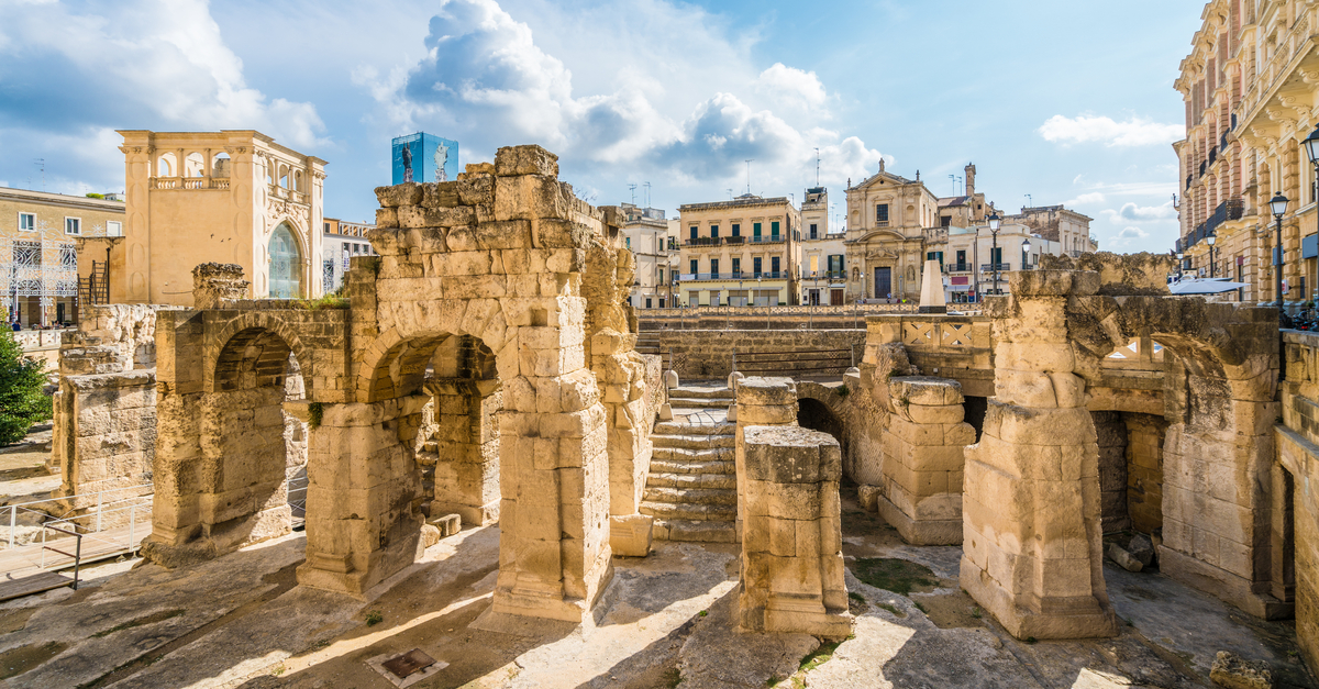 Lecce: Antico anfiteatro romano.