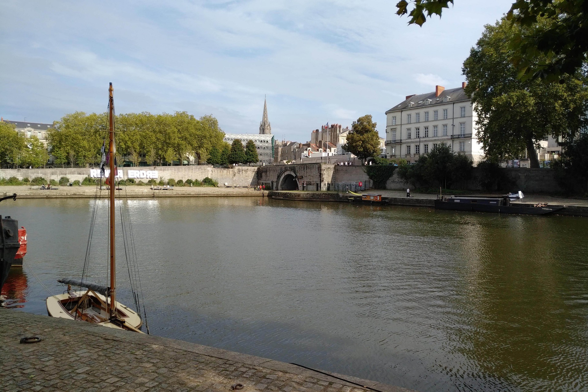 Billet Le Mans - Nantes : le port d’Erdre