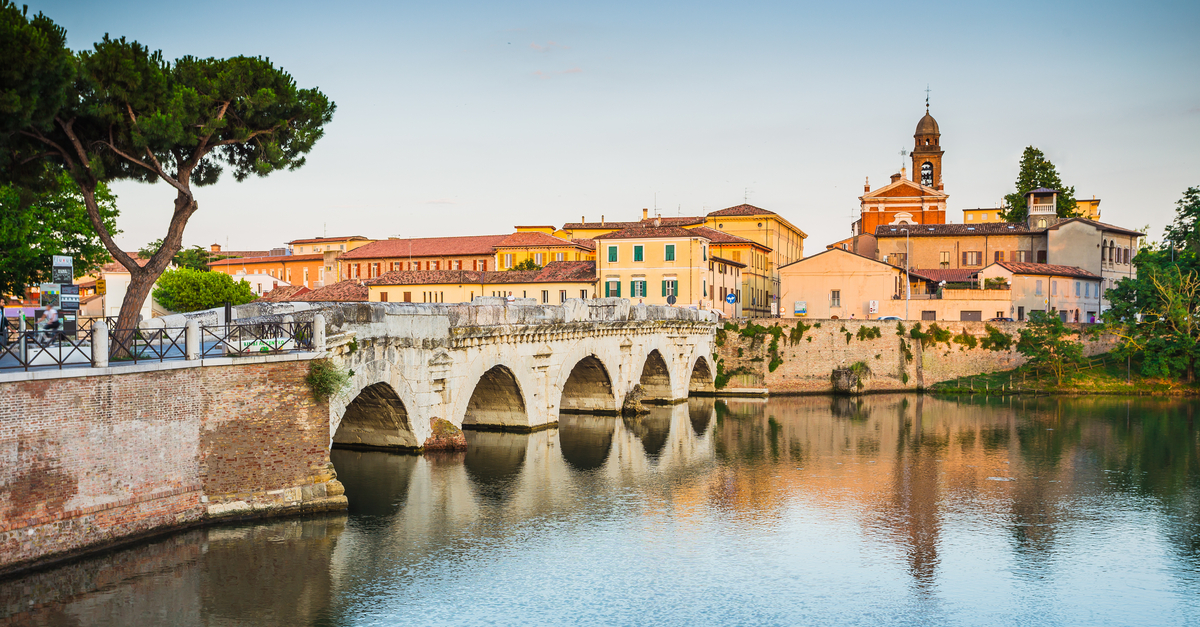 Rimini: Ponte di Tiberio.