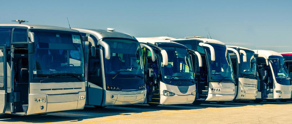Verschillende bussen naar Parijs