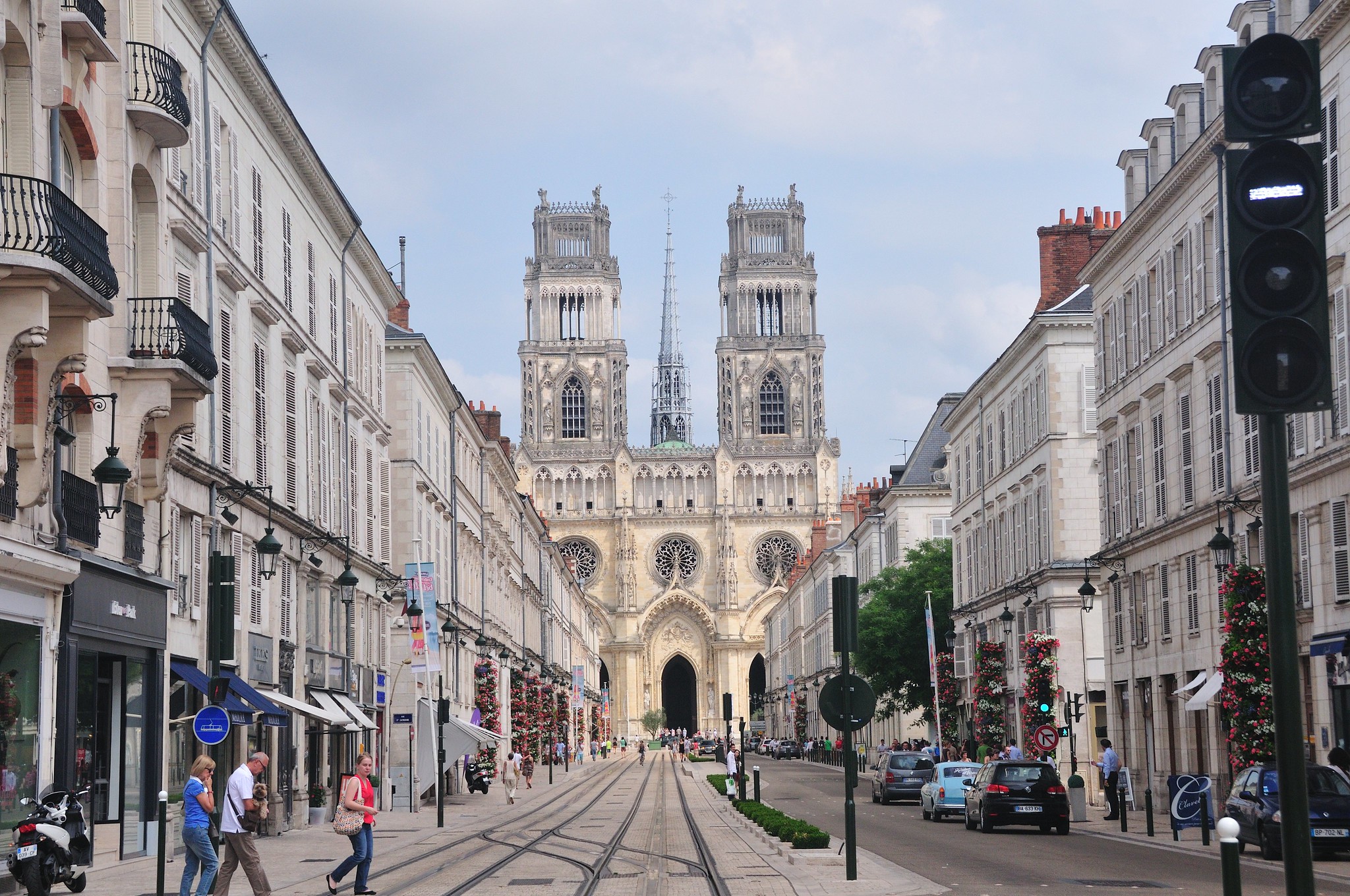 Billet de train Paris-Orleans : la Cathedrale Sainte-Croix