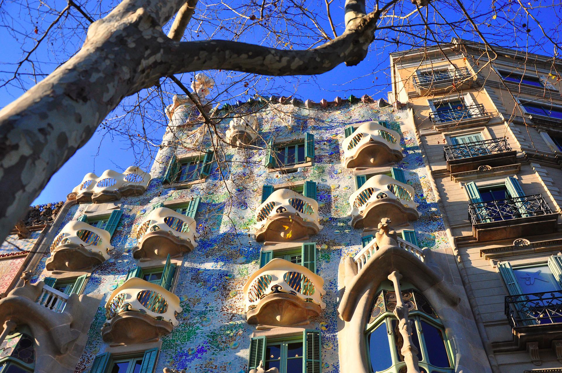 Billet SNCF Toulouse-Barcelone : architecture Gaudi, Casa Batlló