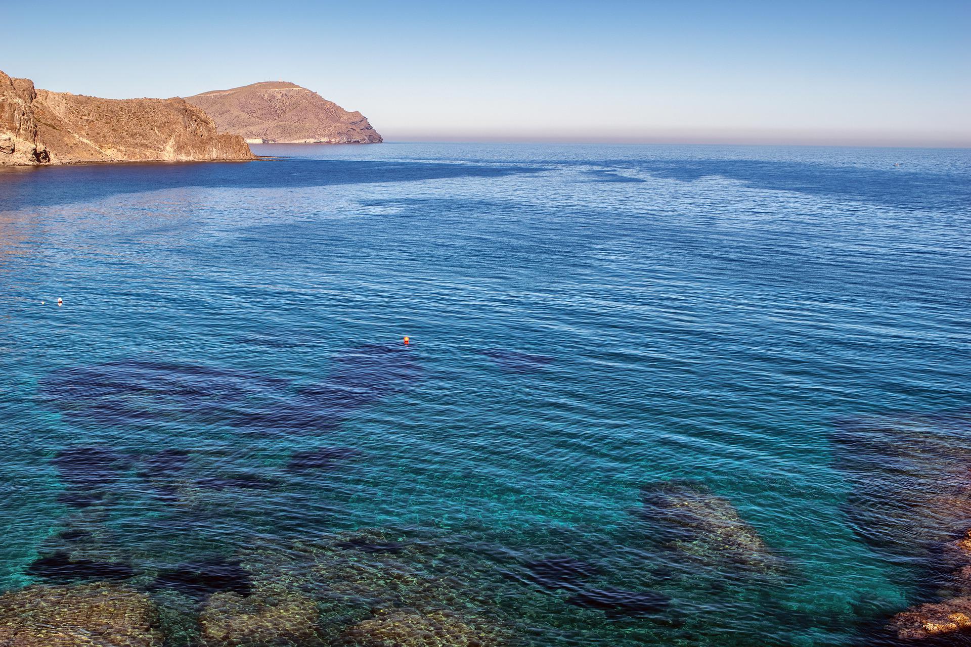 Calas del parque natural Cabo de Gata