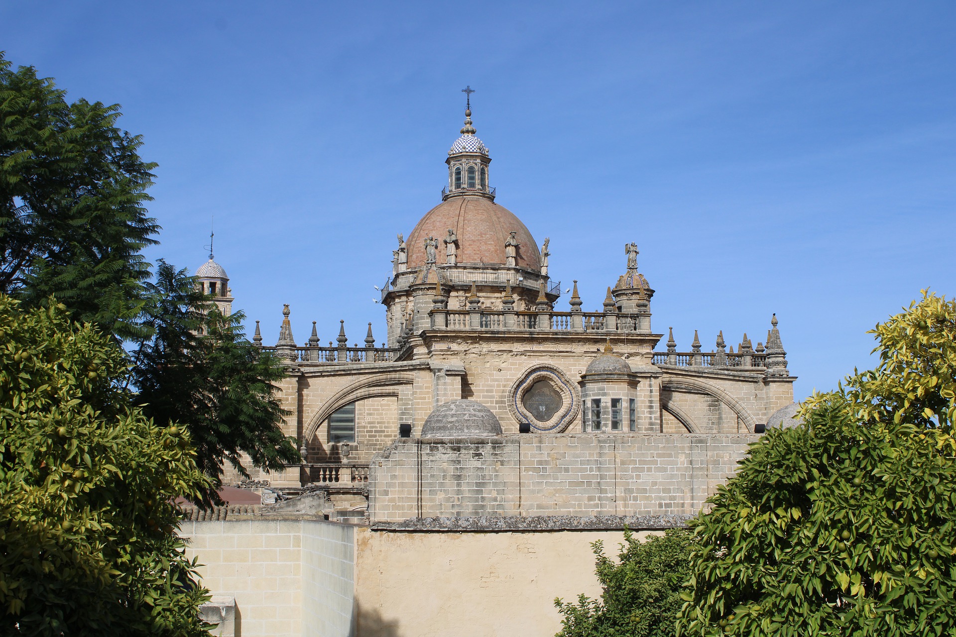 Catedral de Diocesis de Asidonia-Jerez en la ciudad de Jerez de la Frontera