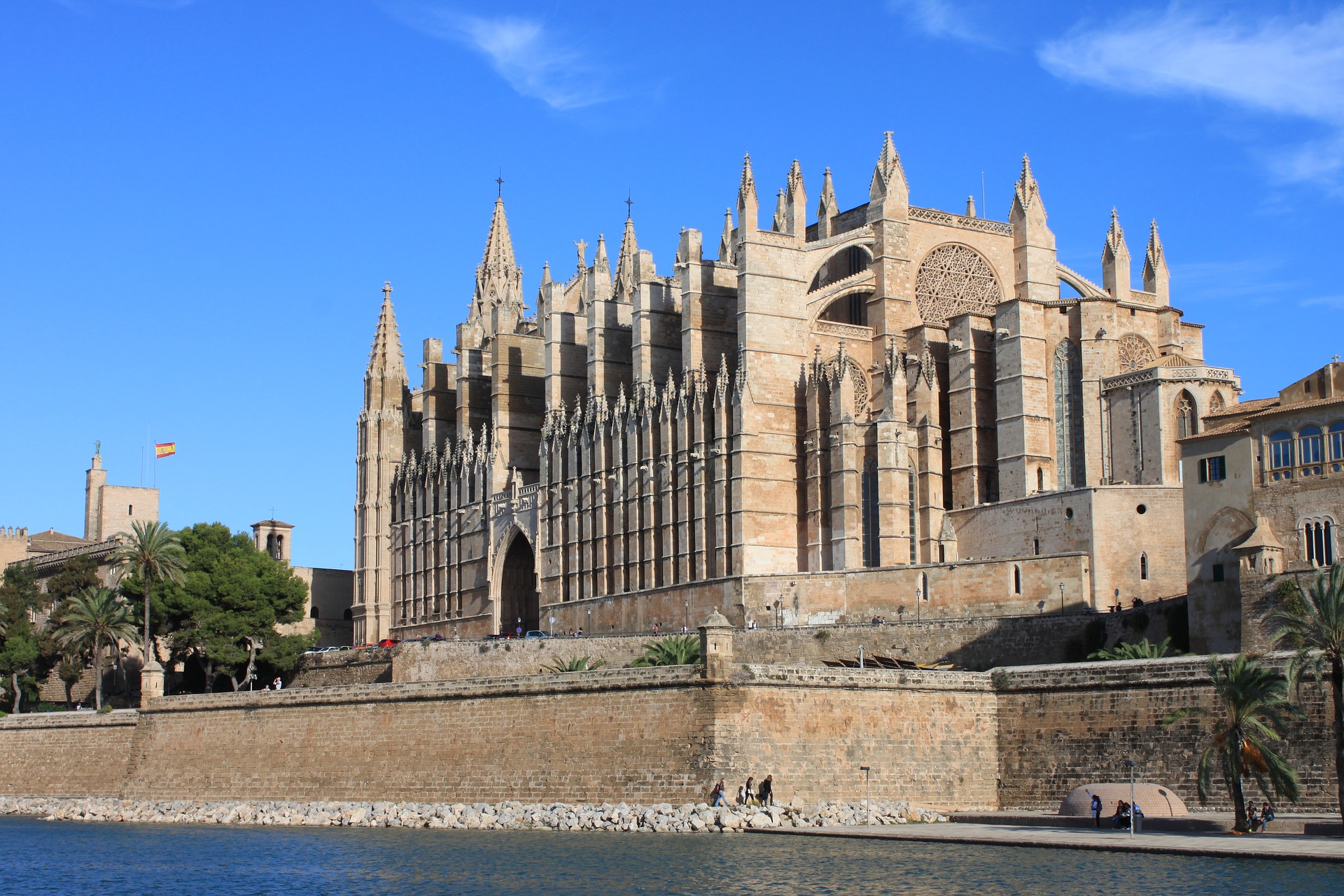 Vistas de la Catedral Basilica de Santa Maria de Mallorca