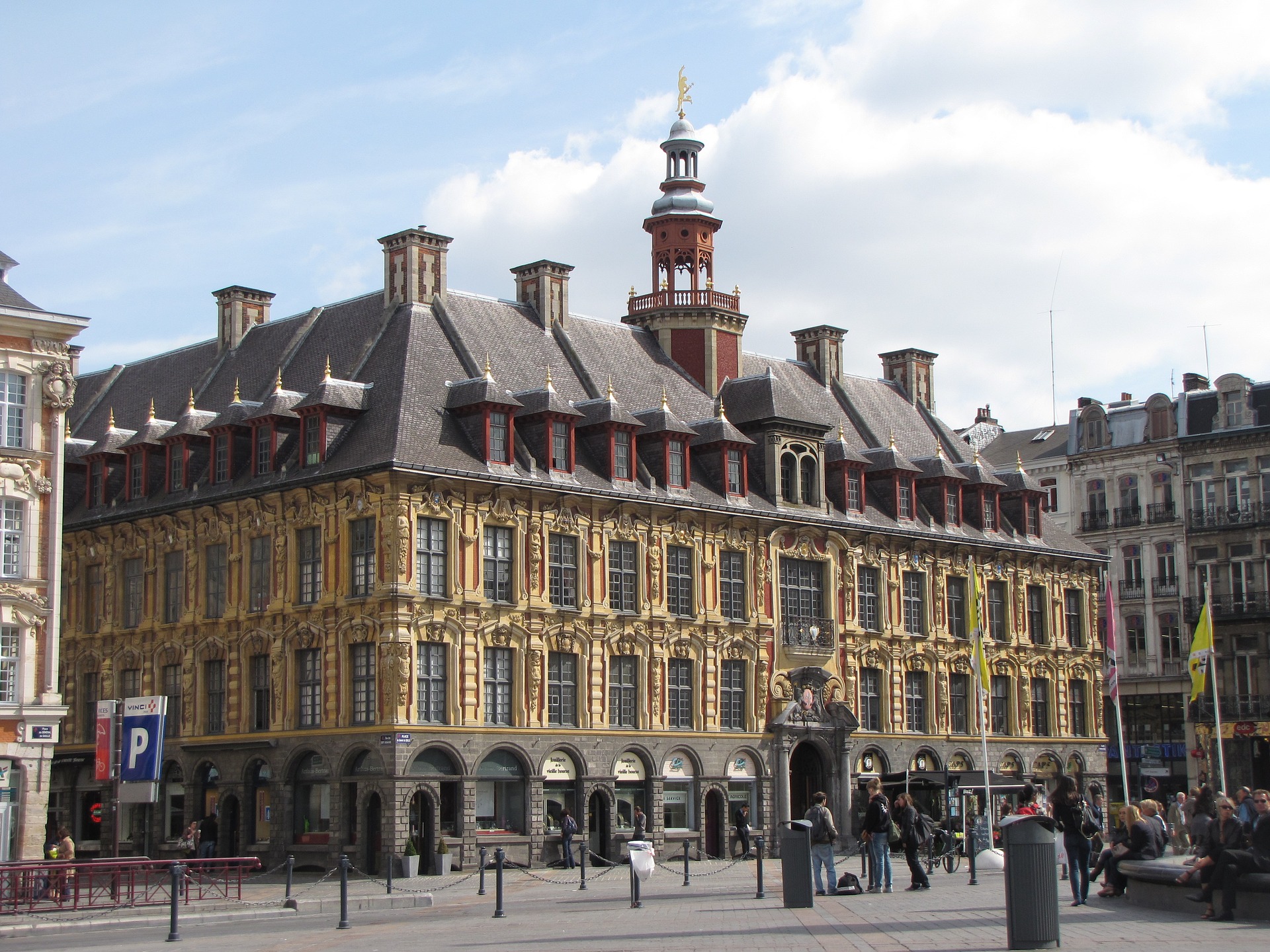 Bruxelles-Lille en train : architecture de Lille