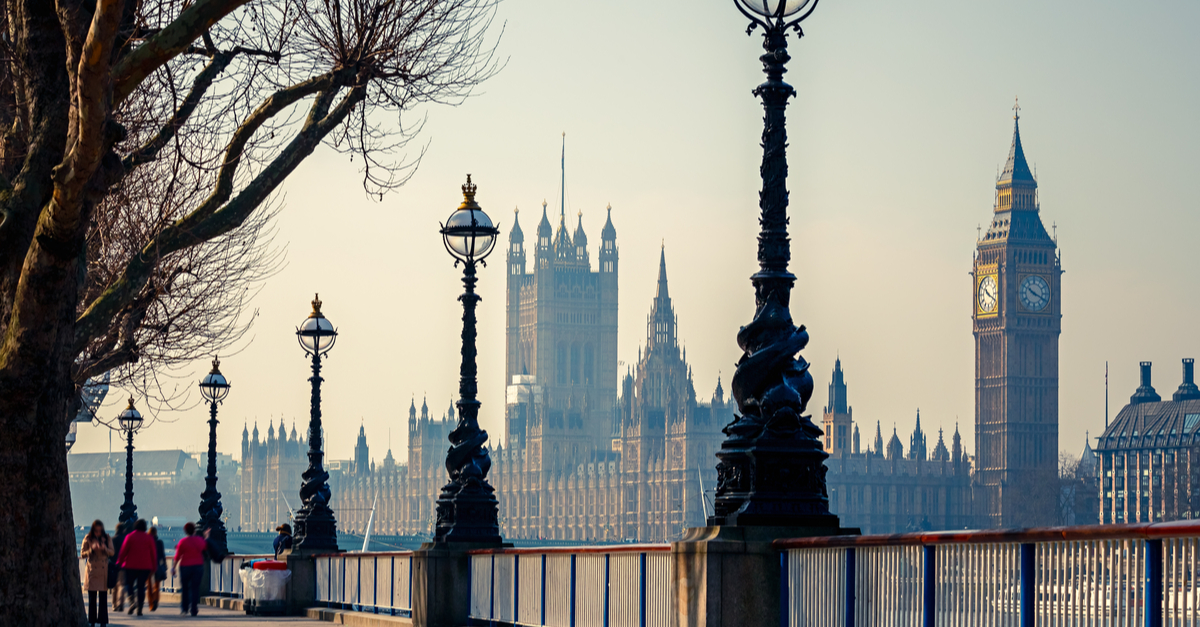 Big Ben e Palazzo del Parlamento a Londra.