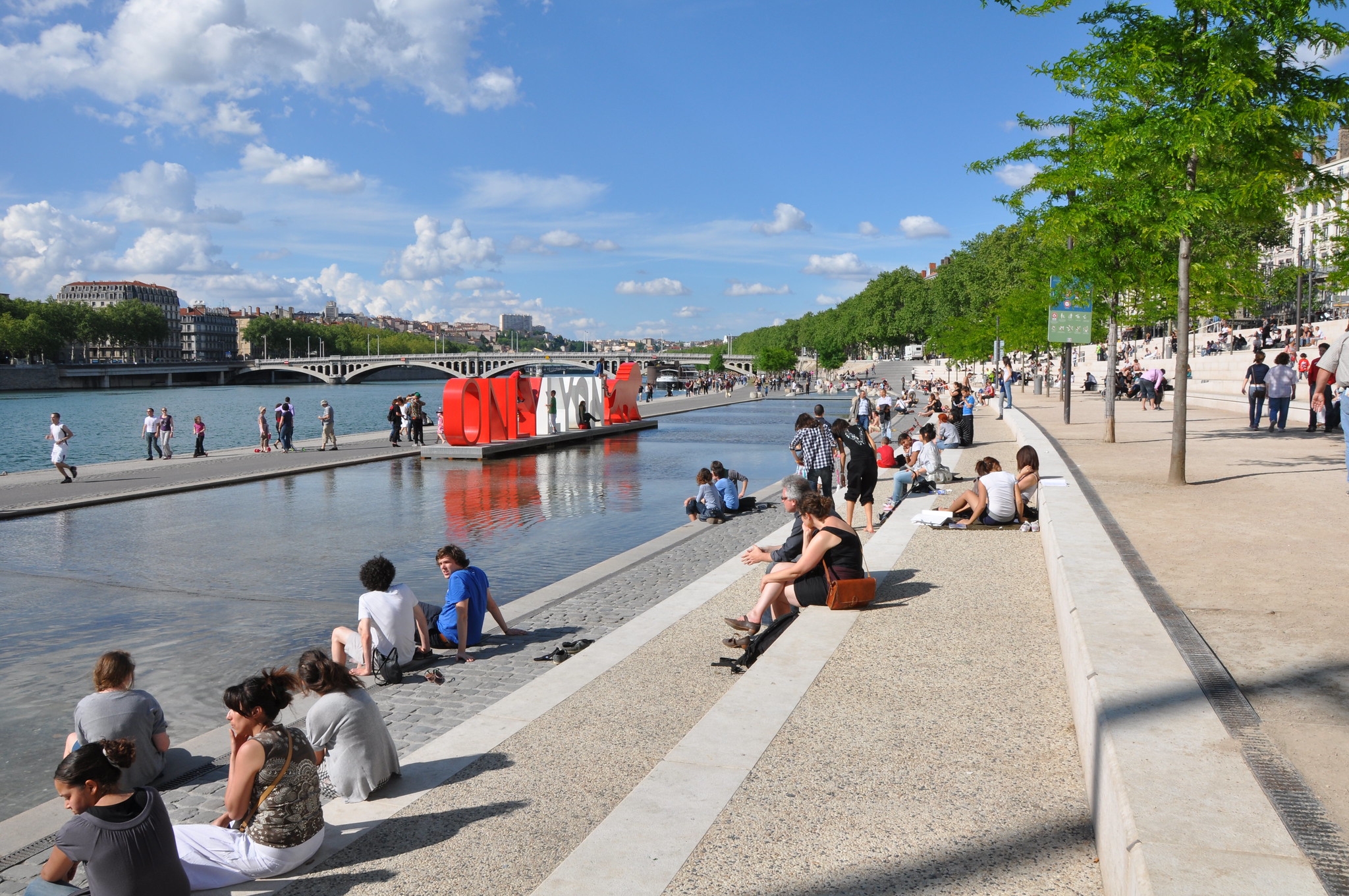 Montpellier-Lyon : Quai du Rhone