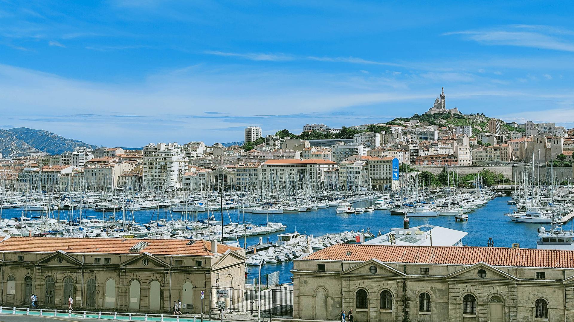 Lyon a Marseille : Vieux-Port de Marseille