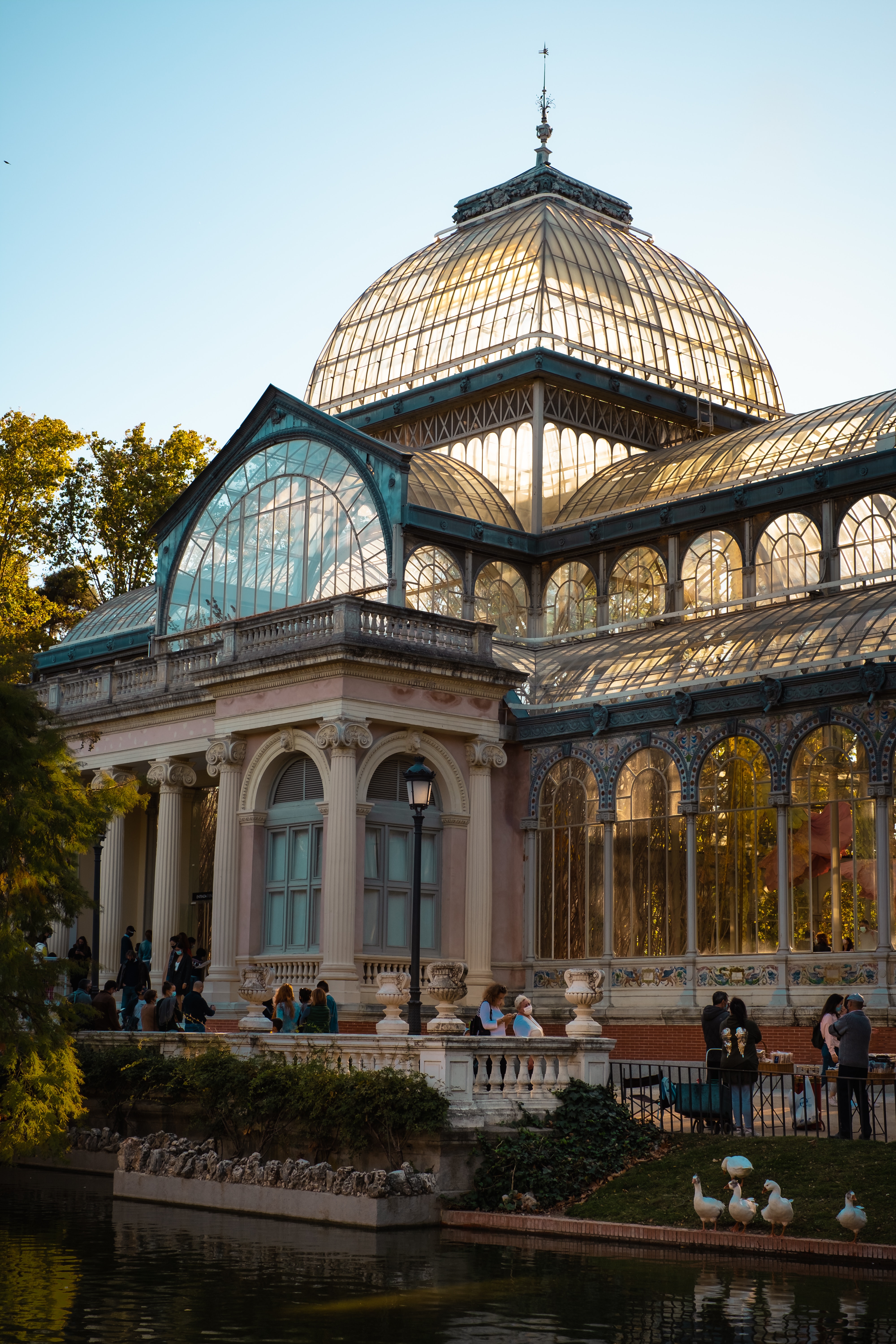 Palacio de Cristal de Madrid en el Parque del Retiro