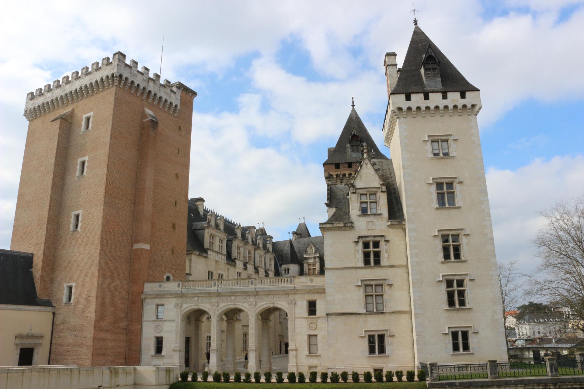 Billet de train Paris-Pau : architecture du chateau de Pau