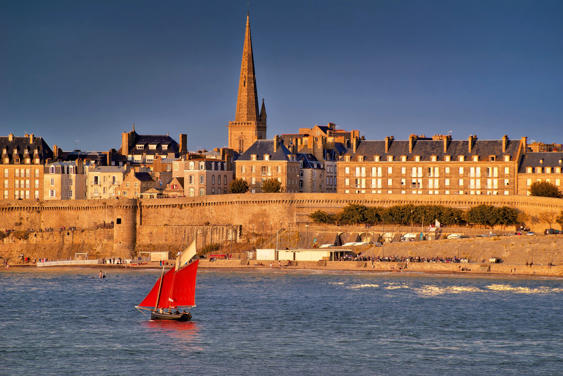 Billet Paris-Saint-Malo: Bord de mer Saint-Malo