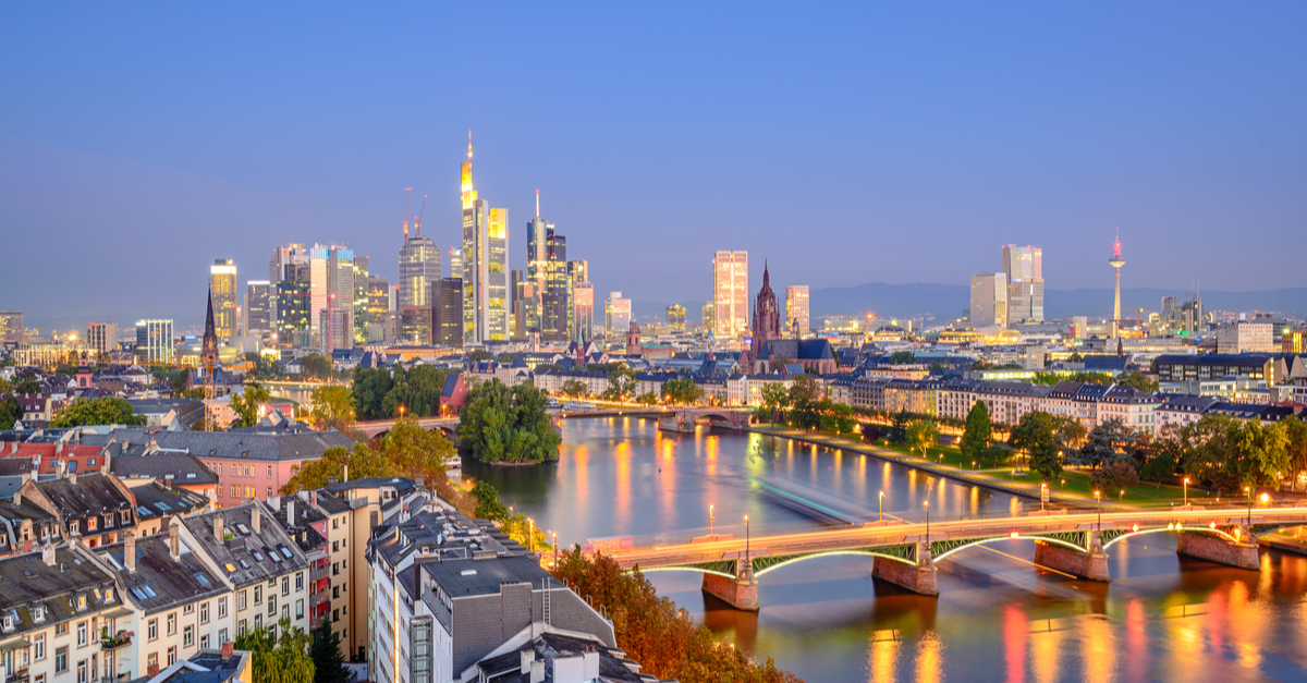 Überblick über Frankfurt.