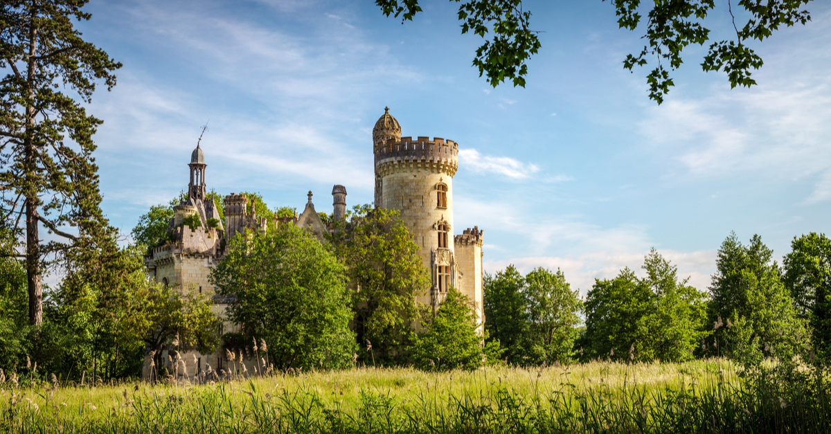 Castello alla periferia di Moutiers.