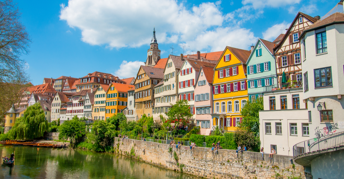 Maisons à Stuttgart.
