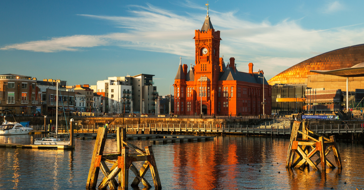 Bahía de Cardiff.