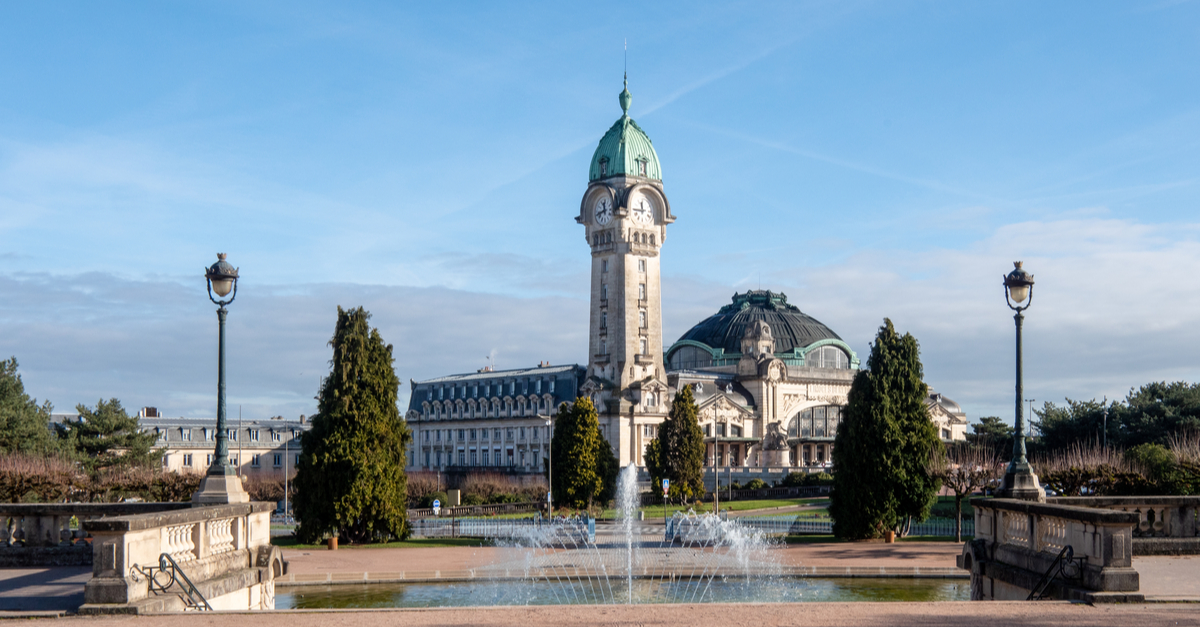 Estación de tren de Limoges.