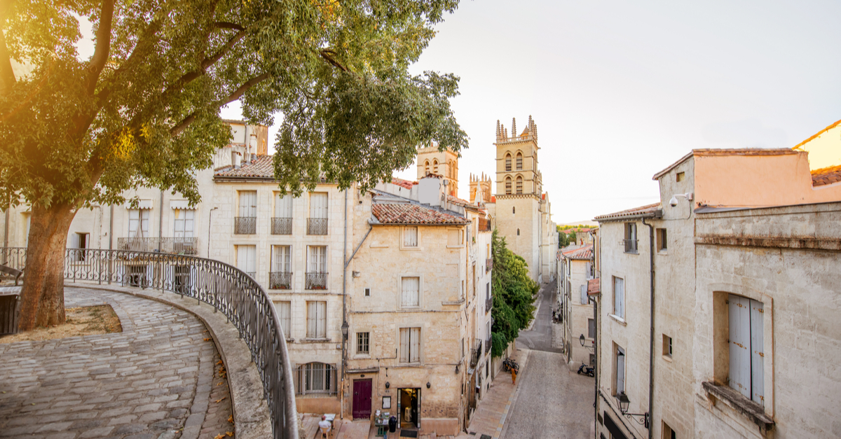 Calles de Montpellier.