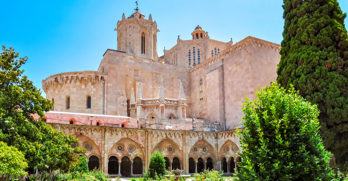 Antigua iglesia en Tarragona.